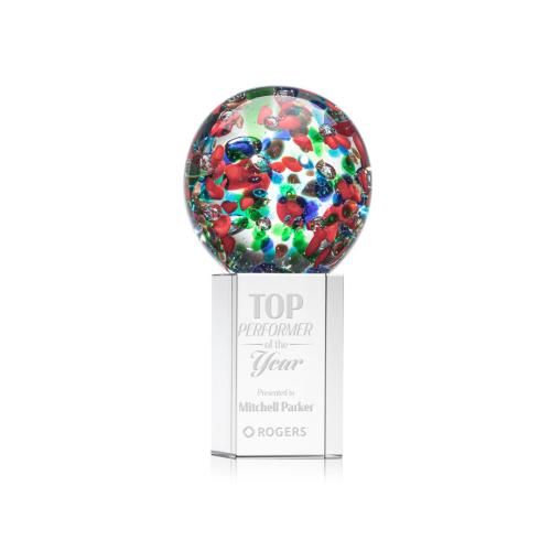 Recognition Awards - Glass Awards - Art Glass Awards - Fantasia Award on Dakota Base