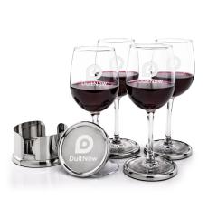 Baldoni Coasters & Connoisseur Wine Set - Barware