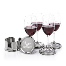 Baldoni Coasters & Naples Wine Set - Barware