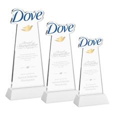 EdgeCraft Award on Hartford Base - White (via Air) - New Items