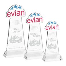 EdgeCraft Award on Hartford Base - Clear (via Ocean) - Over $150