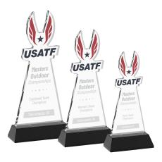 EdgeCraft Award on Hartford Base - Black (via Ocean) - Over $150