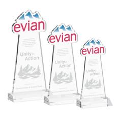 EdgeCraft Award on Mitered Base - Clear (via Ocean) - Sales Awards