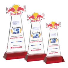 EdgeCraft VividPrint on Hartford Base-Red (via Ocean) - Crystal Awards