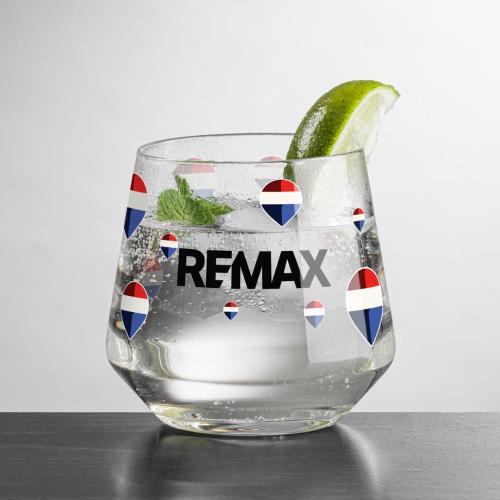 Corporate Gifts - Barware - On the Rocks Tumblers & Glasses - Tucson OTR/DOF - VividPrint&trade;