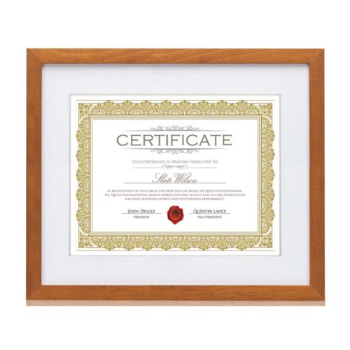 Plaque Awards - Certificate Frames - Aberdeen Certificate Frame