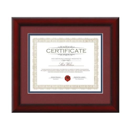 Plaque Awards - Certificate Frames - Wellesley   