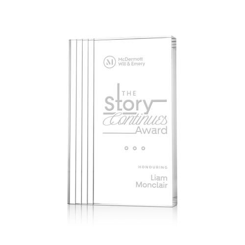 Recognition Awards - Acrylic Awards - Haverton Award - Clear