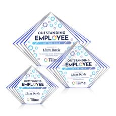 Crawford VividPrint Award - Blue - New Items