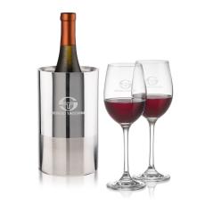 Catania Wine Cooler & Burlington Wine Set - Wine & Champagne