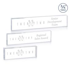 Lancaster Nameplate - Deep Etch - Years of Service Awards