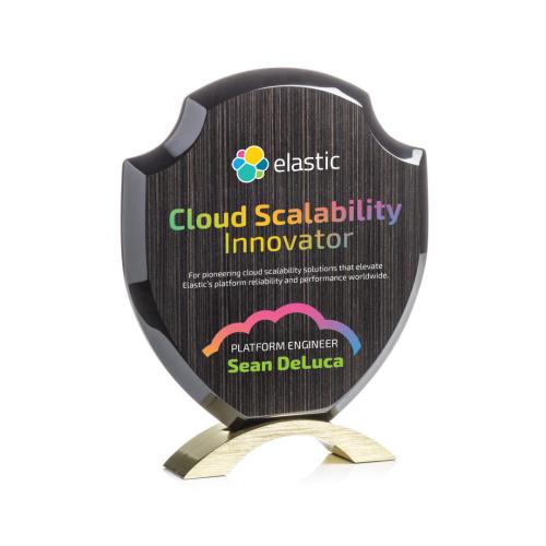 Recognition Awards - Full Color Awards - Belgrave Slatewood VividPrint&trade; Award - Gold