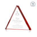 Adler Triangle Award - Red