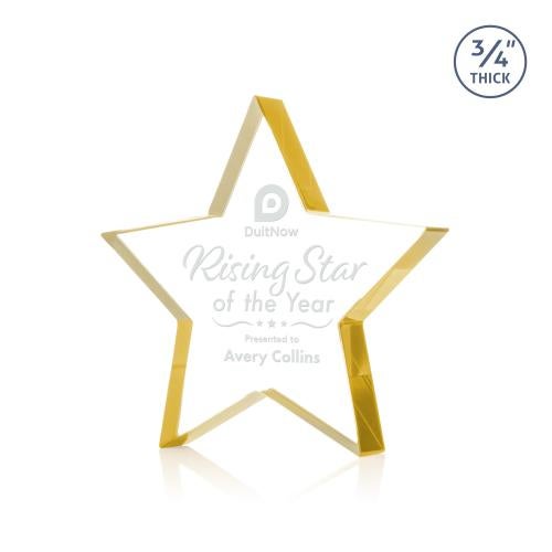 Recognition Awards - Crystal Awards - Esna Star Award - Gold