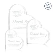 Davina Heart Award - Clear - New Items