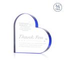 Davina Heart Award - Blue