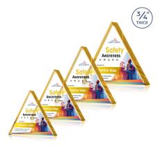 Adler Triangle VividPrint Award - Gold - New Items