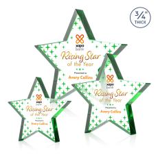 Esna Star VividPrint Award - Green - New Items