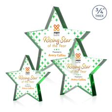 Esna Star VividPrint Award - Green - New Items
