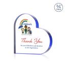 Davina Heart VividPrint&trade; Award - Blue