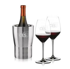 Genoa Wine Cooler & RIEDEL Extreme Wine Set - Corporate Gifts