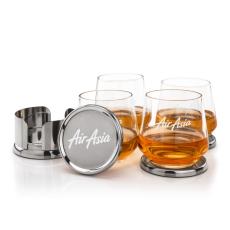 Baldoni Coasters & Tucson On-the-Rocks Set - Glasses Sets