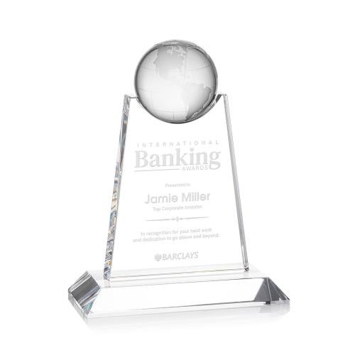 Recognition Awards - Crystal Awards - Netherford Globe Award