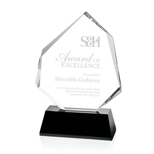 Recognition Awards - Crystal Awards - Warner Award - Black