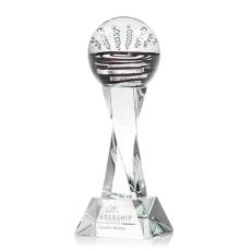 Serenity Award on Langport Base - Clear - Between $80 and $150