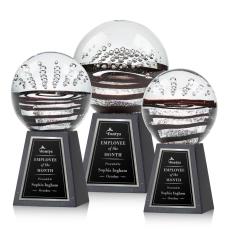 Serenity Award on Tall Marble - Black - Between $80 and $150