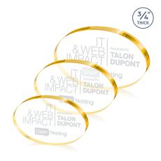 Baldus Oval Award - Gold - Shop by Recipient