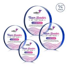 Gainsborough Circle VividPrint Award - Blue - Full Color Awards