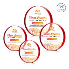 Gainsborough Circle VividPrint Award - Red - Recognition Awards