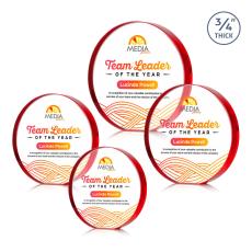 Gainsborough Circle VividPrint Award - Red - Full Color Awards