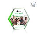 Gilford Hexagon VividPrint&trade; Award - Green