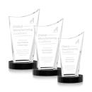 Burnett Award on Alberton Base - Black