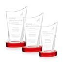 Burnett Award on Alberton Base - Red