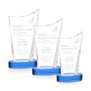 Burnett Award on Alberton Base - Sky Blue