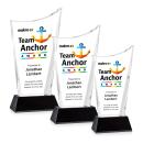 Burnett VividPrint&trade; Award on Newhaven Base - Black