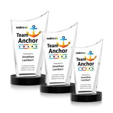 Burnett VividPrint Award on Alberton Base - Black - Recognition Awards