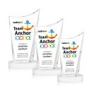 Burnett VividPrint&trade; Award on Alberton Base - White