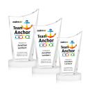 Burnett VividPrint&trade; Award on Alberton Base - White