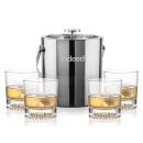 Catania Ice Bucket & Buxton On-the-Rocks Set