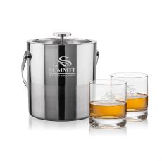 Catania Ice Bucket & Dresden On-the-Rocks Set - Barware Gift Sets