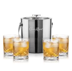 Catania Ice Bucket & Durham On-the-Rocks Set - Barware Gift Sets