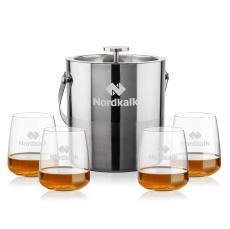 Catania Ice Bucket & Dunhill On-the-Rocks Set - Barware Gift Sets