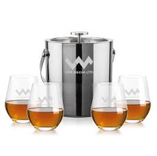 Catania Ice Bucket & Graydon On-the-Rocks Set - Barware Gift Sets