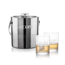 Catania Ice Bucket & Monterey On-the-Rocks Set - Corporate Gifts