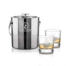 Catania Ice Bucket & Romford On-the-Rocks Set - Corporate Gifts