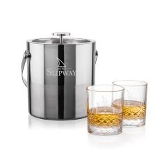 Catania Ice Bucket & Templeton On-the-Rocks Set - Corporate Gifts
